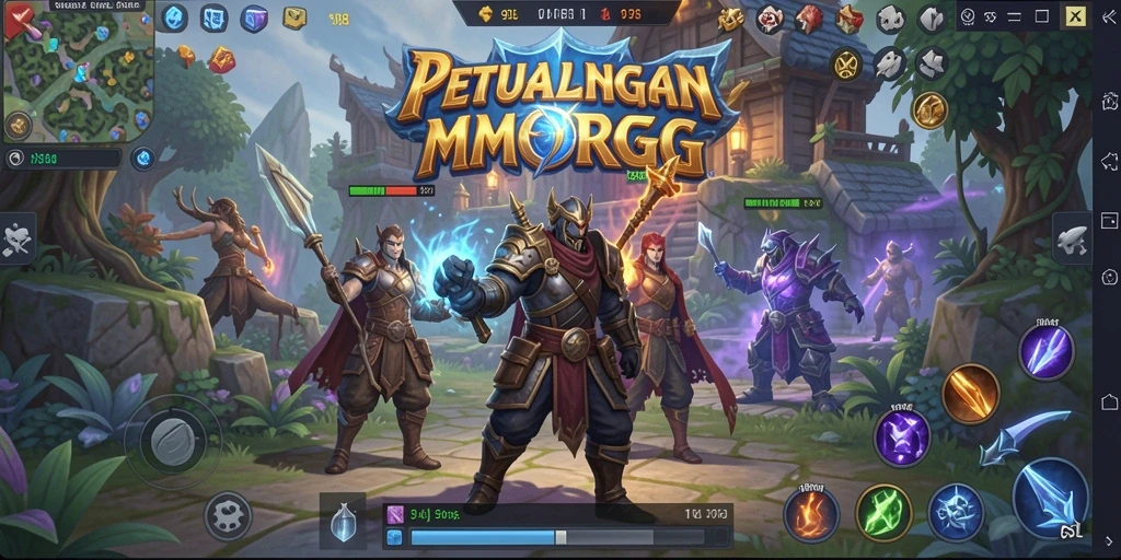 Screenshot gameplay menampilkan aksi seru dalam 9SL.