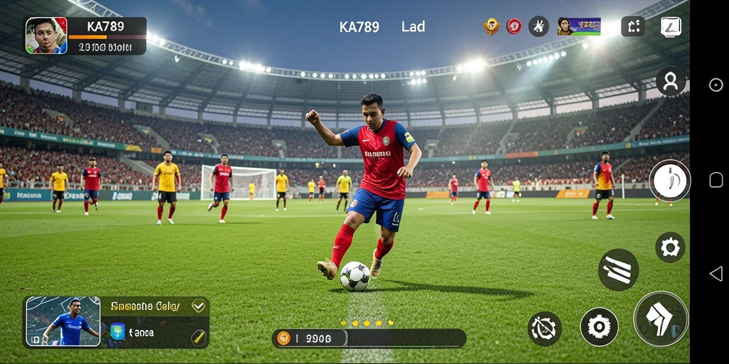 Tampilan gameplay menarik dari KA789 saat laga berlangsung.