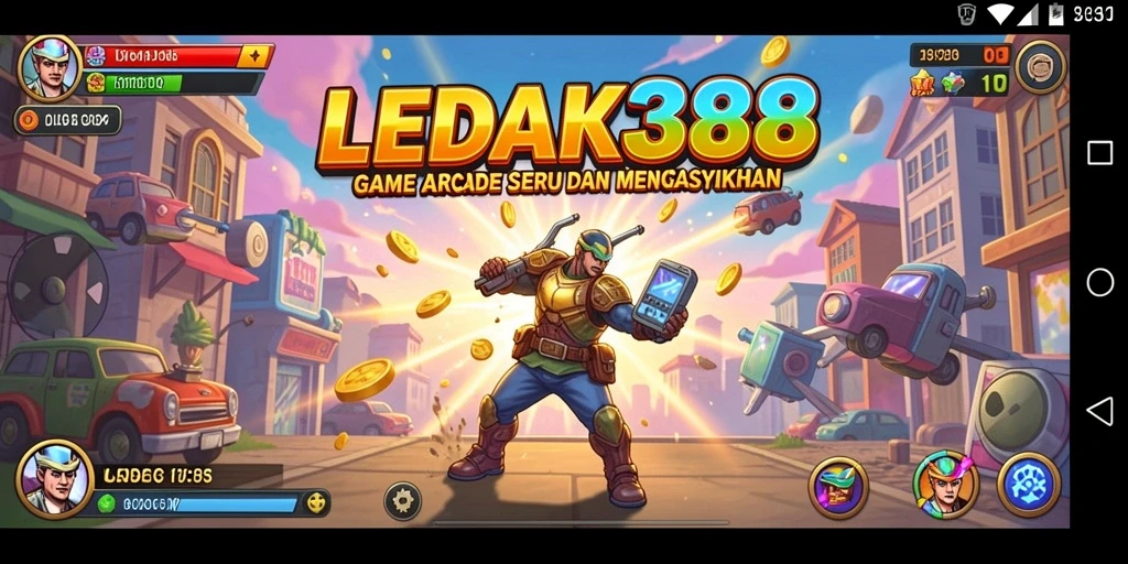 Tampilan gameplay seru LEDAK388 yang penuh tantangan.