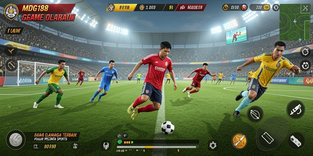 Tampilan gameplay MDG188 yang menarik dan kompetitif.