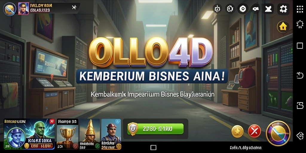 Tangkapan layar OLLO4D menunjukkan keseruan gameplay Tycoon yang penuh strategi.
