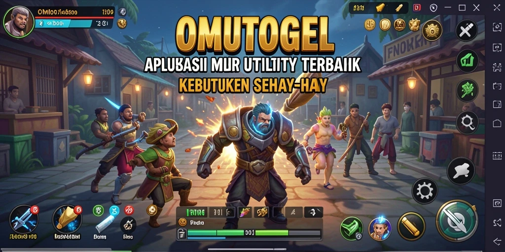 Tangkapan layar OMUTOGEL yang menunjukkan fitur antarmuka intuitif dan pengingat.