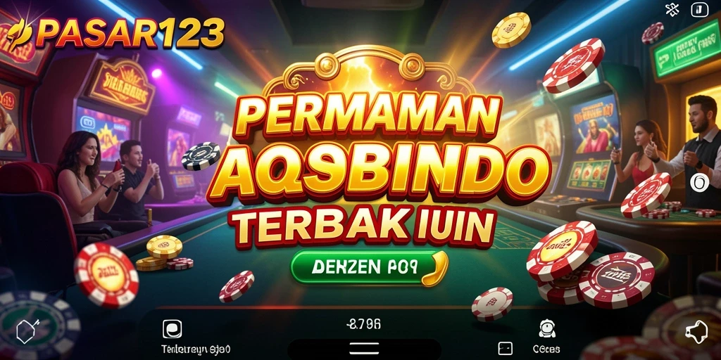 Tampilan gameplay PASAR123 yang mengasyikkan dengan suasana Kasino.