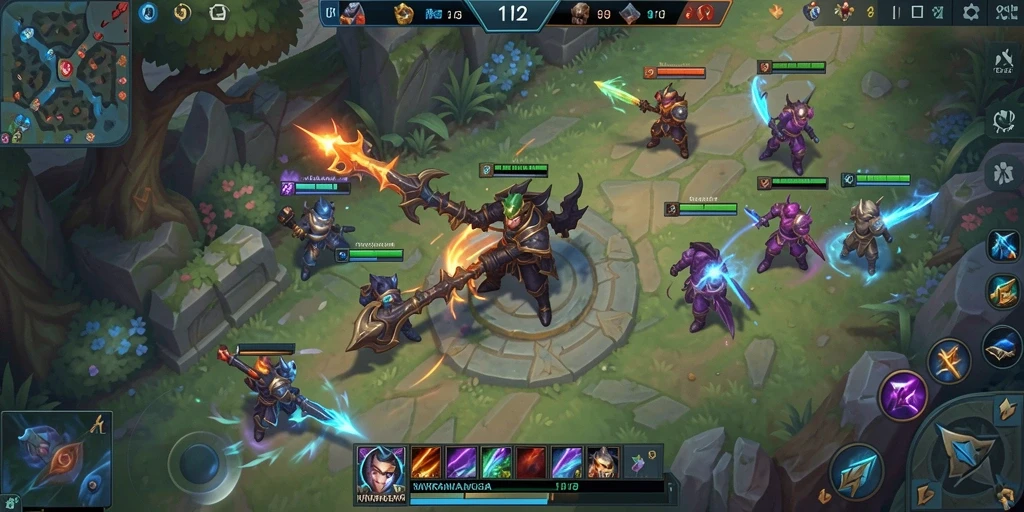 Gameplay seru dan strategis di WIRANAGA yang mendebarkan.